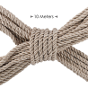 Polyester Bondage Rope - 32.8 ft / 10 m - Gold