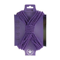 Polyester Bondage Rope - 32.8 ft / 10 m - Purple