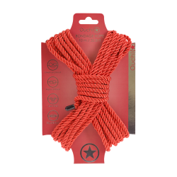 Polyester Bondage Rope - 32.8 ft / 10 m - Red