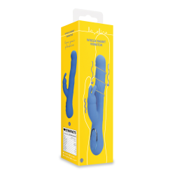 Wiggle Rabbit Vibrator - Jetset Blue