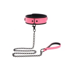 Taboom Glow In the Dark Collar and Chain Leash