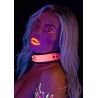 Taboom Glow In the Dark Collar and Chain Leash