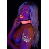 Taboom Glow In the Dark Collar and Chain Leash