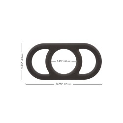 CalExotics Alpha Liquid Silicone Commander Ring