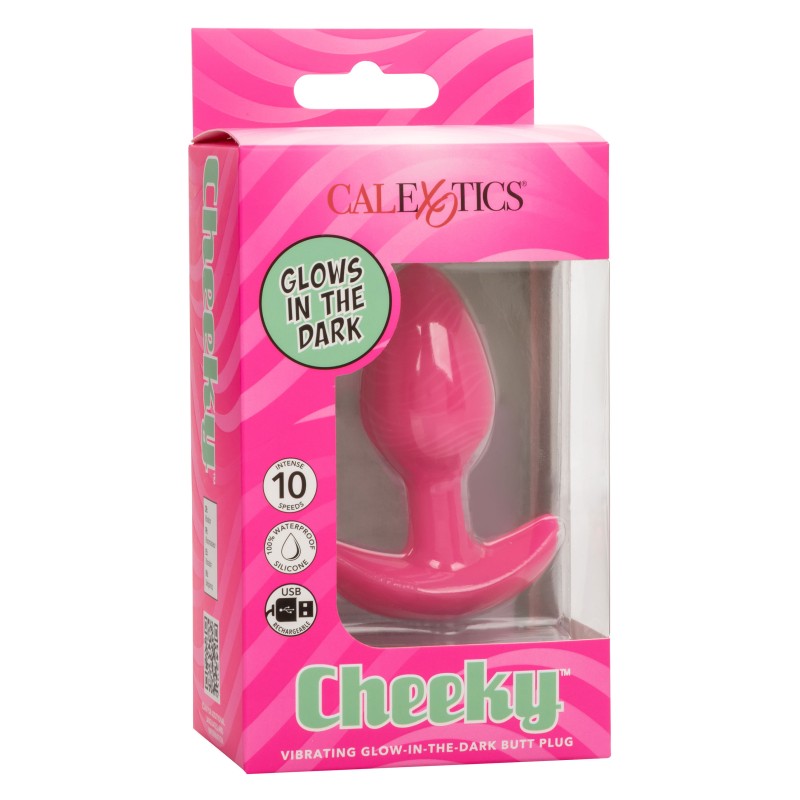 Cheeky Glow Vibrating Plug S