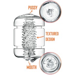 Crystal Clear Pussy & Mouth