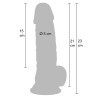 Realistic Dildo PVC 21 cm