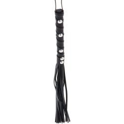 Short Studded Flogger Whip