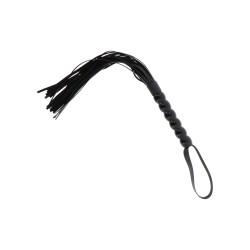 Long Beaded Flogger Whip
