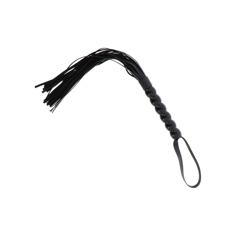 Long Beaded Flogger Whip