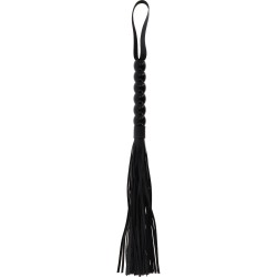 Long Beaded Flogger Whip