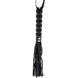 Long Beaded Flogger Whip