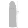 Penis Sleeve Liquid Silicone 15 cm