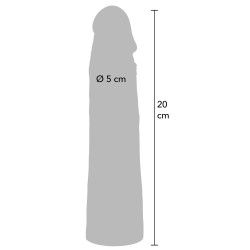 Penis Sleeve Liquid Silicone 20 cm