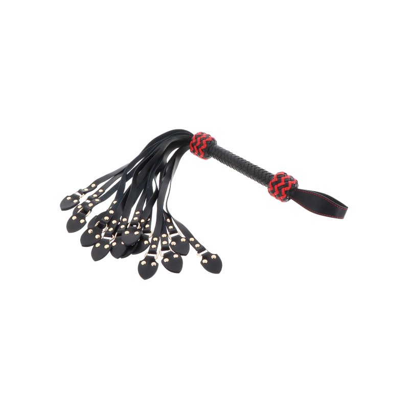 Leather Cat-o-Nine Whip