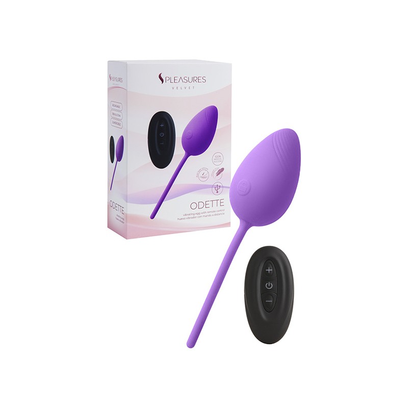 EGG VIBRATOR ODETTE - Candy Violet