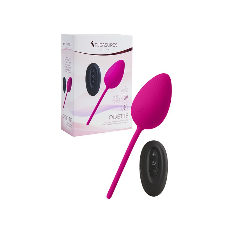 EGG VIBRATOR ODETTE - Cerise