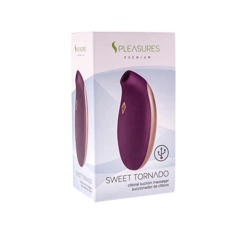 S Pleasures Premium Sweet Tornado Purple / Gold
