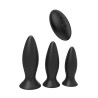 S Pleasures Premium Triplicity Plugs Kit Black