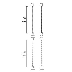 Penis Dilator Set Small 4 pcs