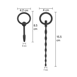 Penis Plug Set Small 2 pcs