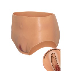 Open Vagina Brief High Waist