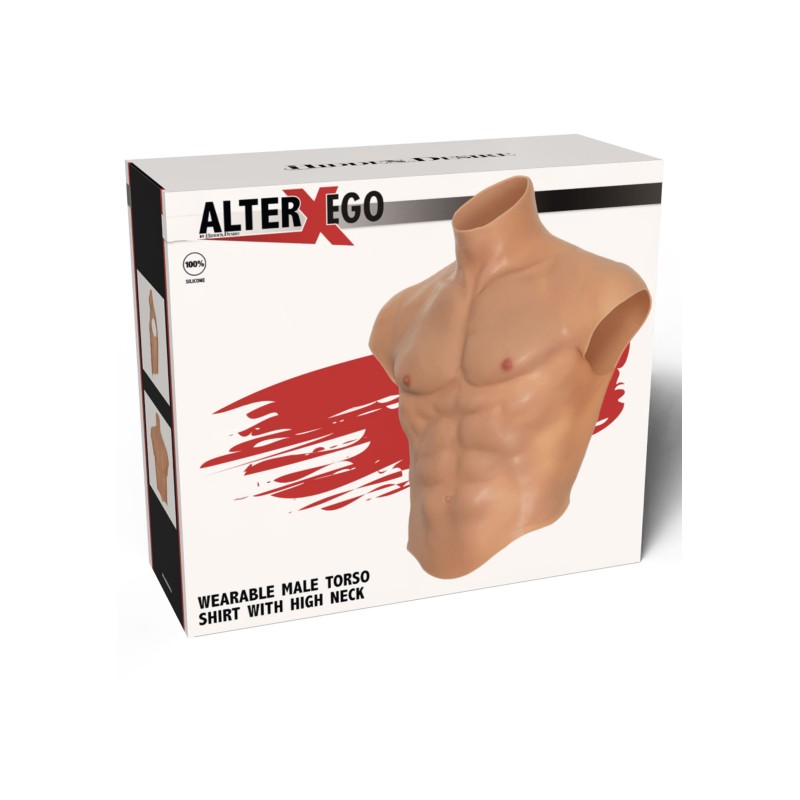 Silicone Torso Pecs and Abs