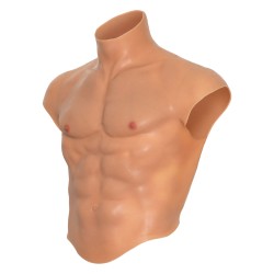 Silicone Torso Pecs and Abs