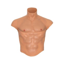 Silicone Torso Pecs and Abs