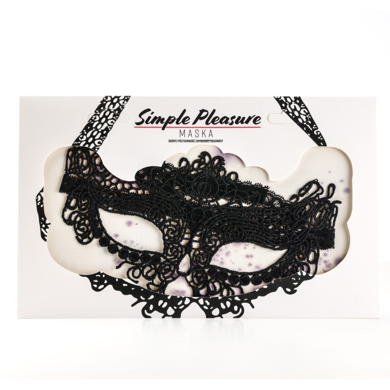 Simple Pleasure maska na oczy wenecka czarna