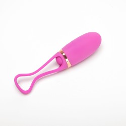 Velvet Touch jajeczko wibrujące sterowane zdalnie ładowanie usb fioletowe