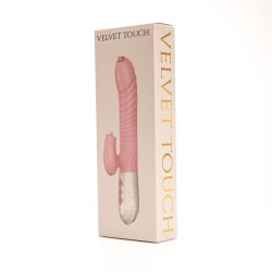 Velvet Touch wibrator silikonowy typ króliczek ładowany usb różowy