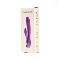 Velvet Touch wibrator silikonowy typ króliczek ładowany usb różowy