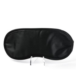 Simple Pleasure maska na oczy satynowa czarna