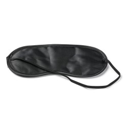 Simple Pleasure maska na oczy satynowa czarna