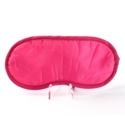 Simple Pleasure maska na oczy satynowa różowa