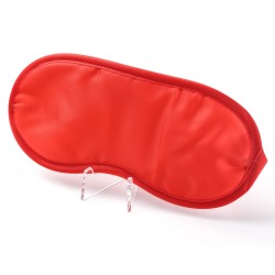 Simple Pleasure maska na oczy satynowa czerwona