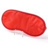 Simple Pleasure maska na oczy satynowa czerwona
