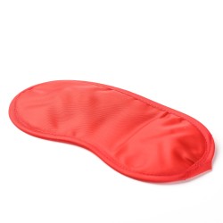 Simple Pleasure maska na oczy satynowa czerwona