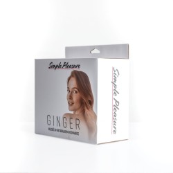 Simple Pleasure lalka dmuchana damska 3d ginger