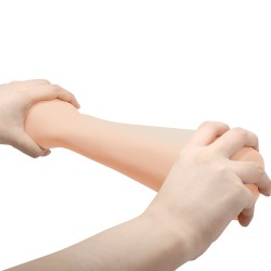 Party Up dildo w kształcie dłoni pięść cyberskóra kolor cielisty Tony
