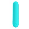 Party Up wibrator mini typ bullet ładowany usb kolor turkusowy Harry