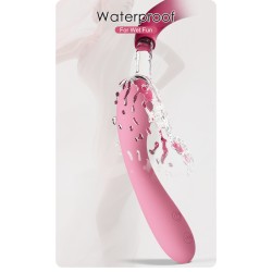 Party Up wibrator silikonowy ładowany usb kolor pudrowy róż John