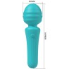 Party UP masażer kulowy magiczna różdżka ładowany usb kolor turkusowy Duuna