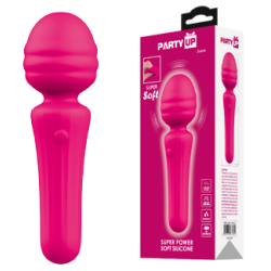 Party UP masażer kulowy magiczna różdżka ładowany usb kolor różowy Duuna