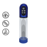 Engage - Automatic Waterproof Penis Pump and Masturbator - Metallic Blue