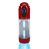 TechnoThrust - Automatic Waterproof Masturbator Pump - Metallic Red