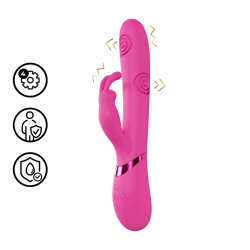 Mimi - G-Spot Vibrating and Tapping Rabbit - Pink