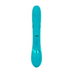 Fiore - G-Spot Air Wave Vibrating and Tapping Flared Clitoral Stimulator - Blue