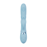 Fronda - G-Spot Vibrating and Tapping Leaf Clitoral Stimulator - Blue
